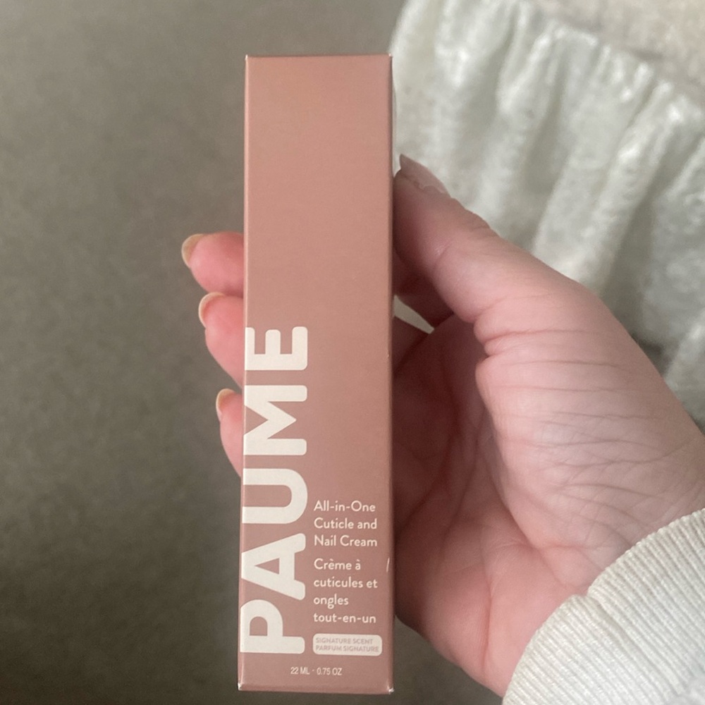 Paume all in one cuticle nail cream